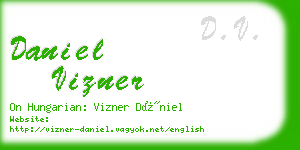 daniel vizner business card